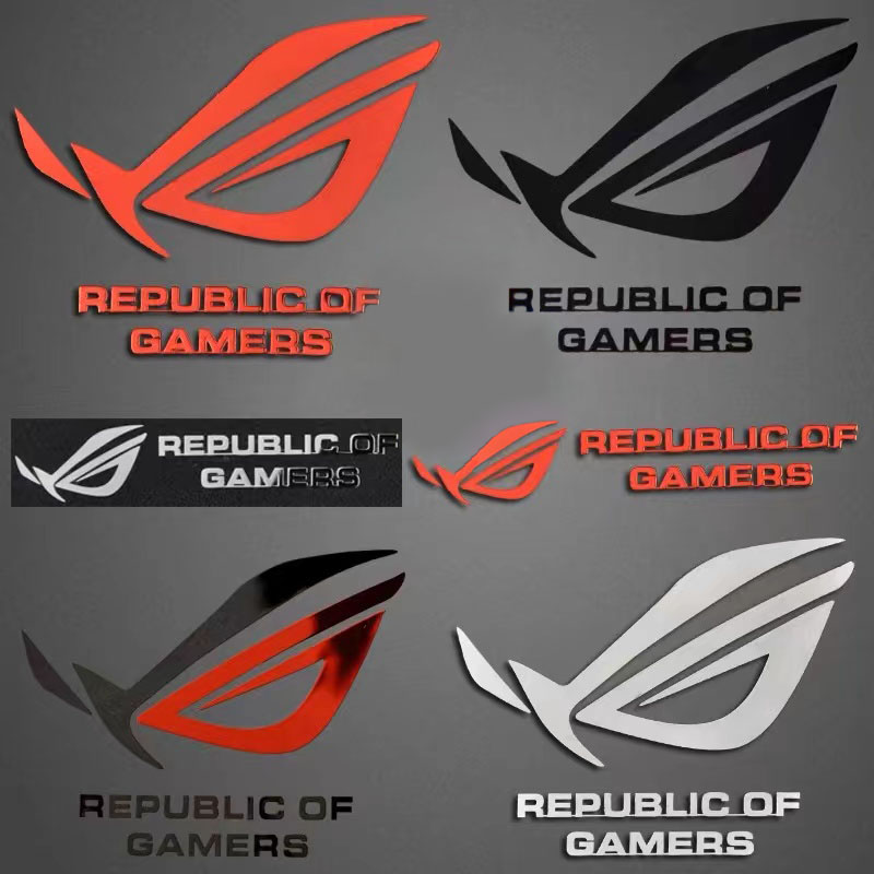 Boox Tablet Accessories - ملصق ASUS ROG Player Country Metal