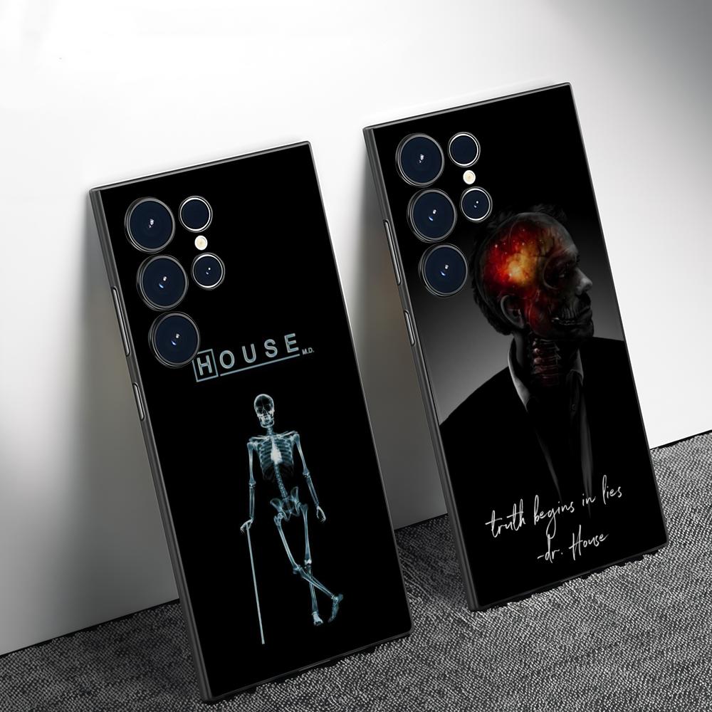 Samsung Galaxy S25 - جراب هاتف بتصميم فيلم دي-دراي إتش-هاوس