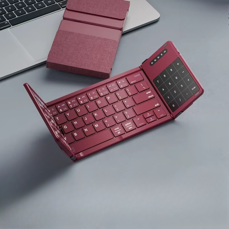 Bluetooth Trackpad - لوحة مفاتيح لاسلكية قابلة للطي بتقنية