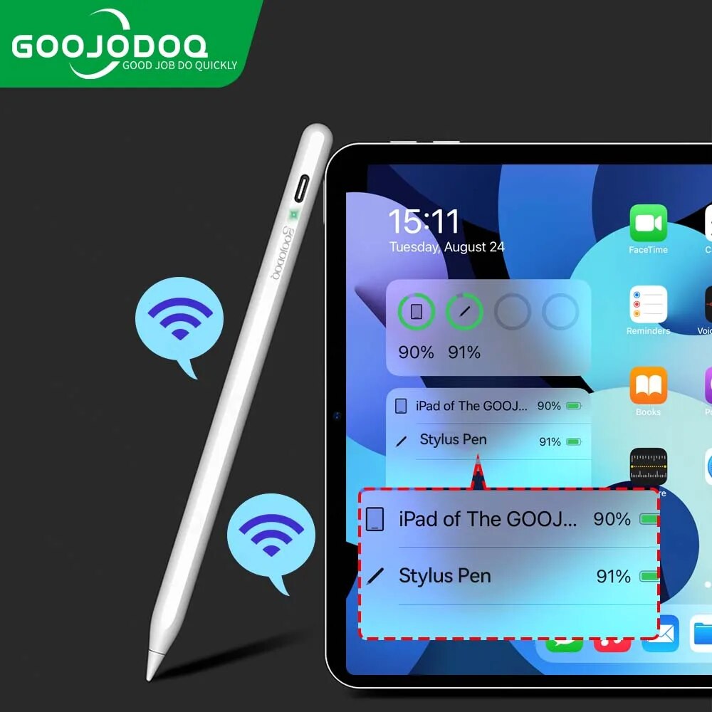 Bluetooth Trackpad - قلم قلم يعمل باللمس ، قلم