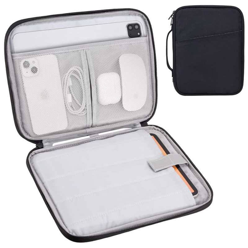 Tablet And Accessories Bag - مقاوم للماء للصدمات مقبض حقيبة اللوحي