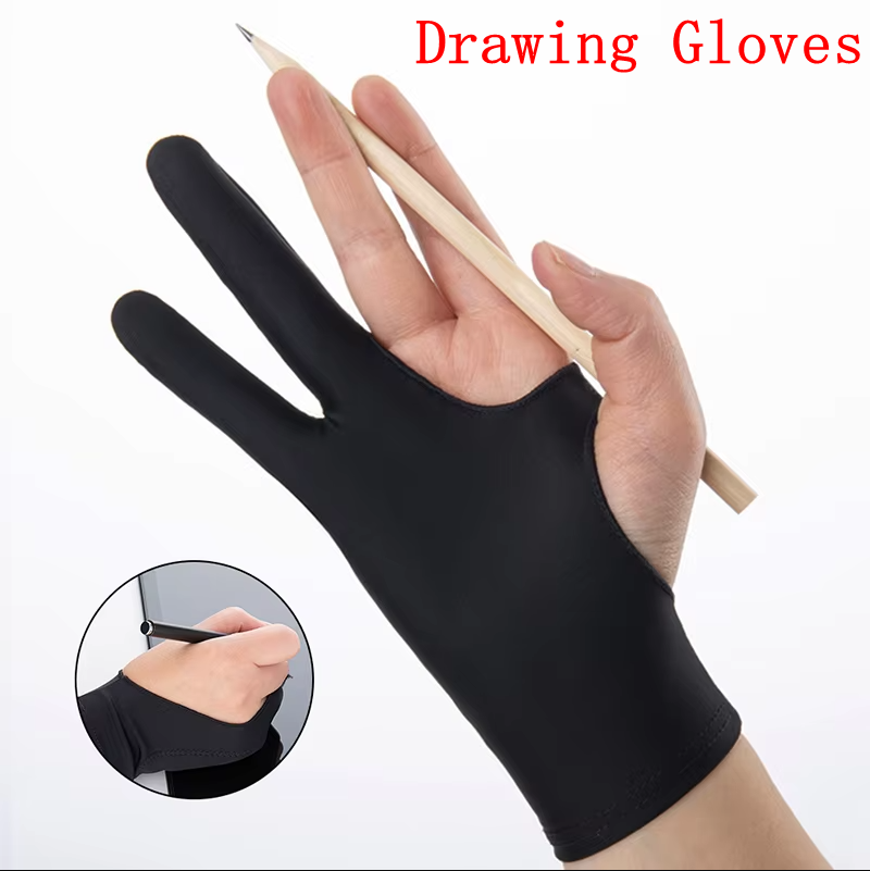 قفاز رسم مضاد للقاذورات بإصبعي - مراجعة Drawing Glove Artist وسعره