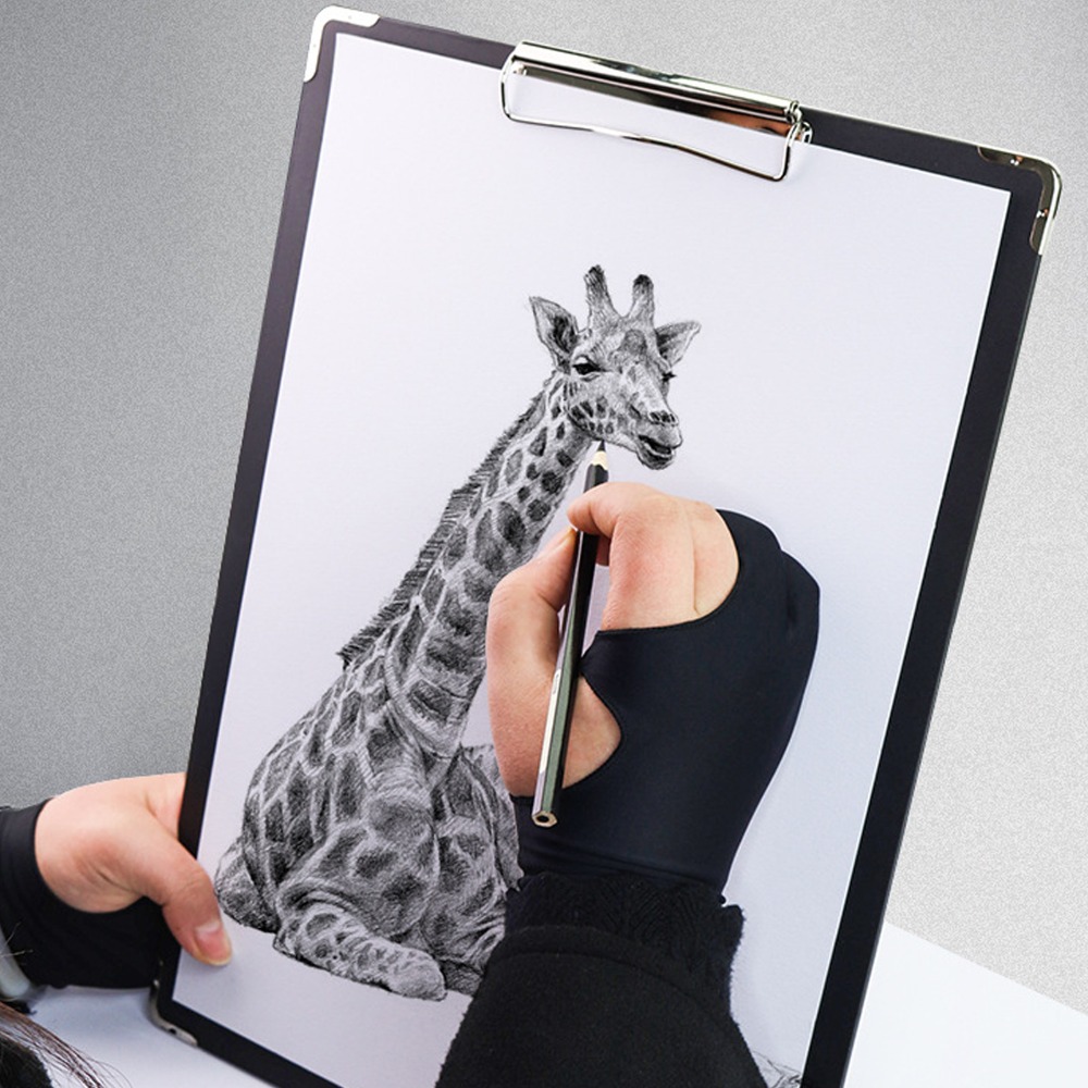 زوج من قفازات الرسم المتينة بت - مراجعة Drawing Glove Artist وسعره