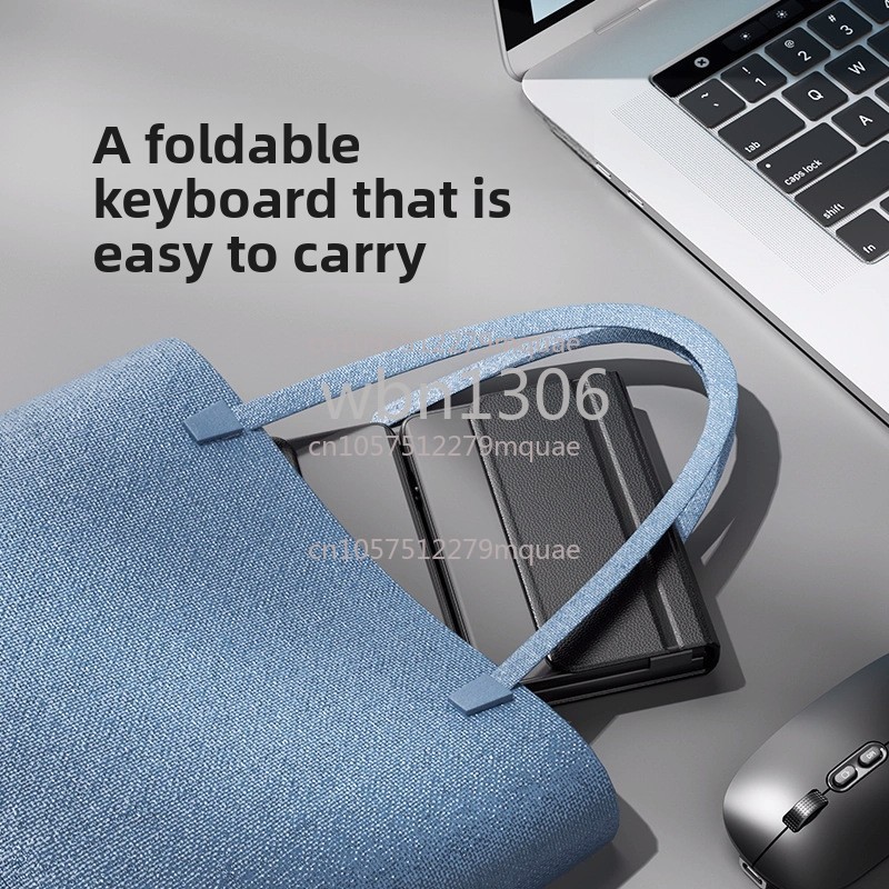 لوحة مفاتيح لاسلكية قابلة للطي - مراجعة Bluetooth Trackpad وسعره