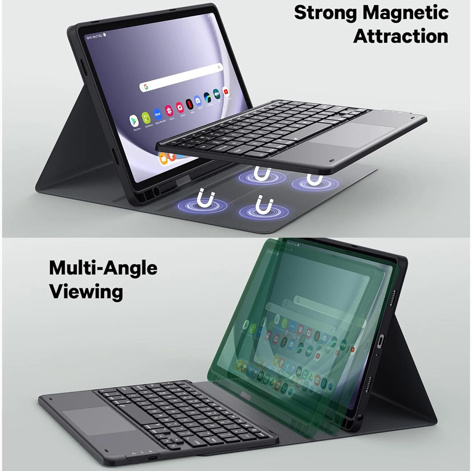 غطاء لوحة مفاتيح لجهاز سامسونج - مراجعة Remarkable Tablet Accessories وسعره