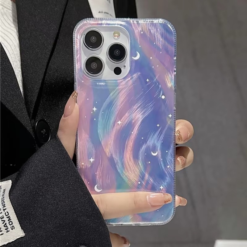 غطاء هاتف صلب بتصميم لامع متدر - مراجعة Samsung Galaxy A55 وسعره