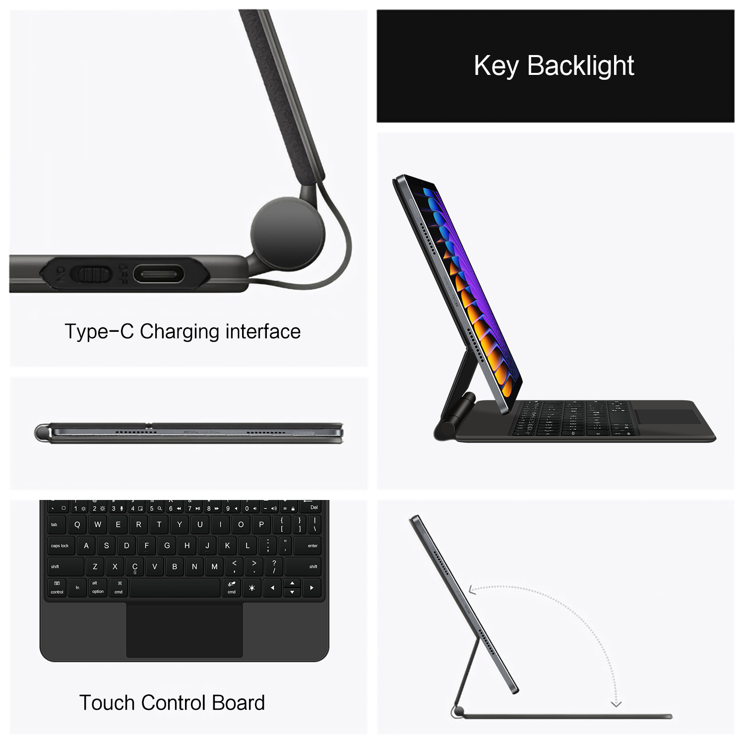 غطاء لوحة مفاتيح ماجيك تايب بو - مراجعة Boox Tablet Accessories وسعره