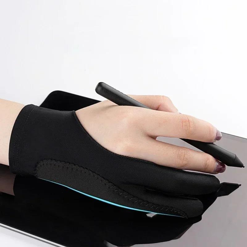 قفاز رسم مضاد للمس بإصبعين قفا - مراجعة Drawing Glove Artist وسعره