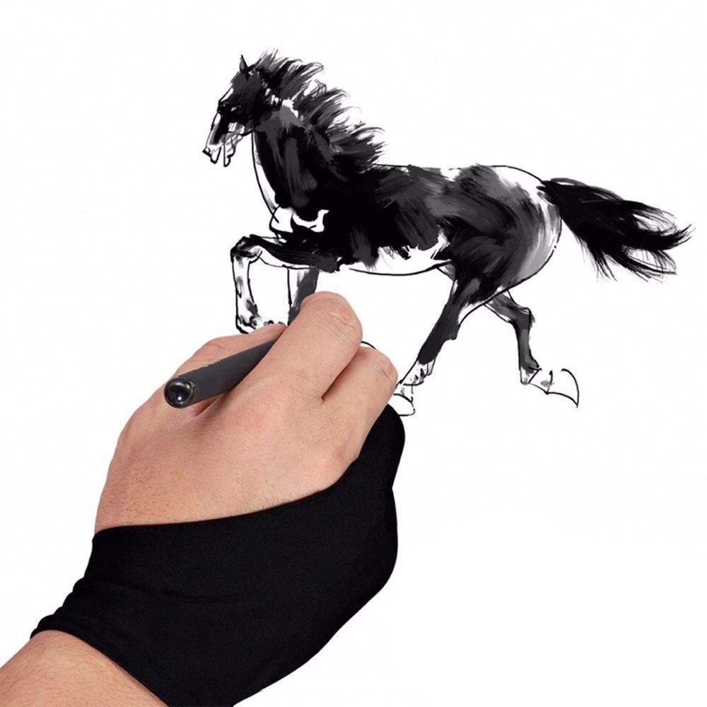 قفازات الرسم المضادة للخدش وال - مراجعة Drawing Glove Artist وسعره