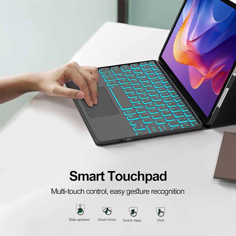 حافظة لوحة مفاتيح بإضاءة خلفية - مراجعة Bluetooth Trackpad وسعره